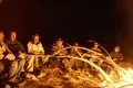 Sitting around the campfire