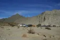 Nearly ten in the morning and the campsite is nowhere near being packed.