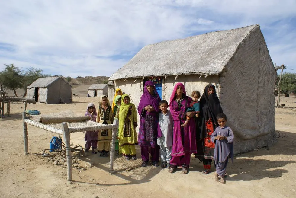 A Baluchi family in Hingol watching us watching them.