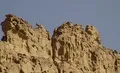 Wind eroded outcrop