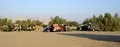 Day 2. Morning at the sandy campsite by the Hingol river.
