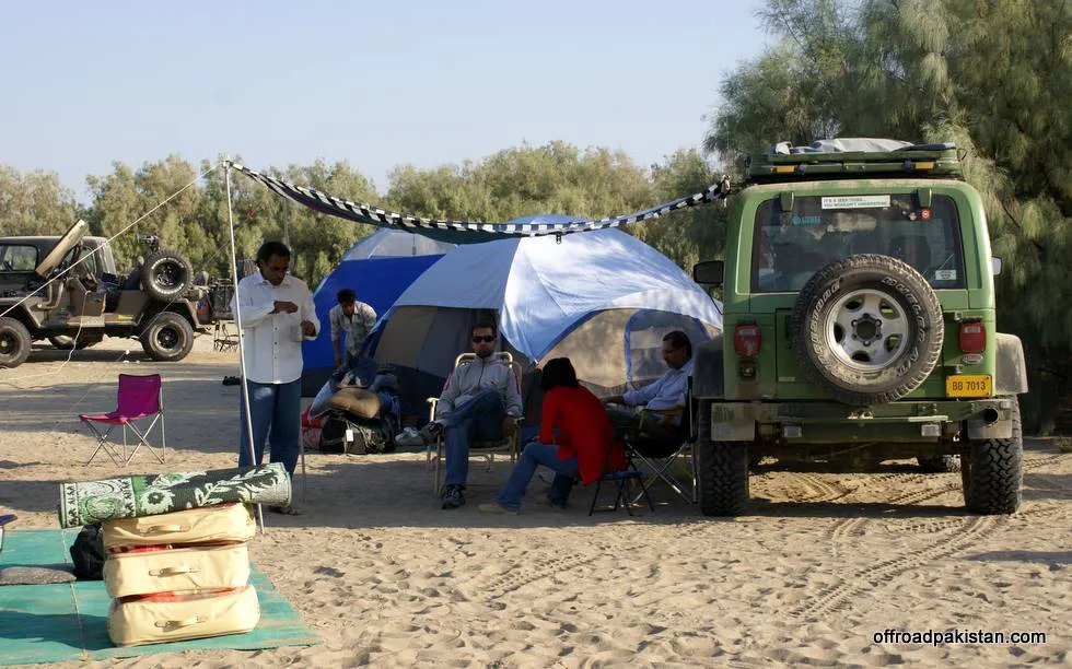 Camped next to Hingol river