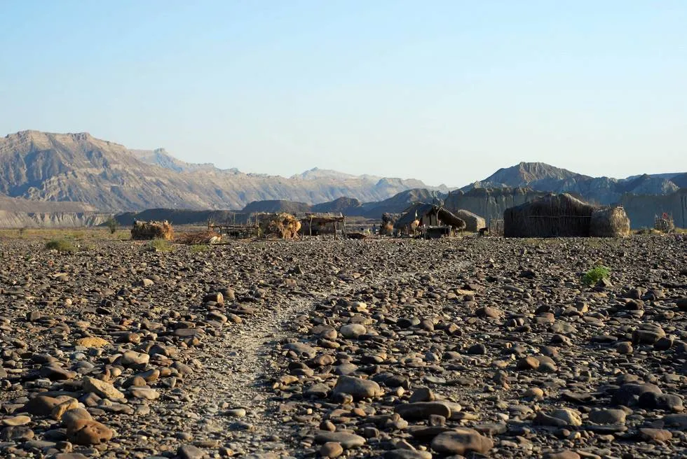 One of the villages where we set up a medical camp