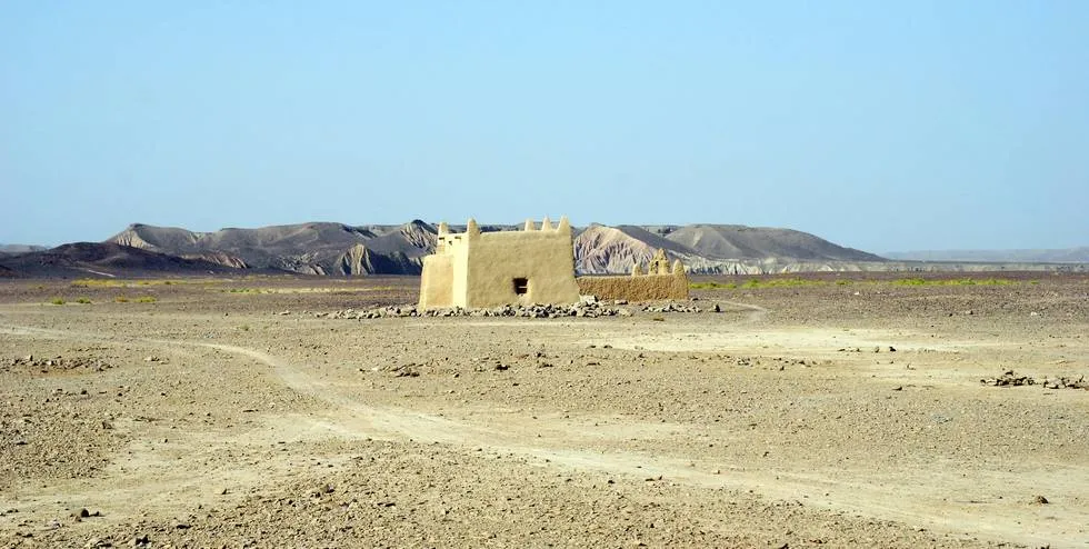 A lone hut