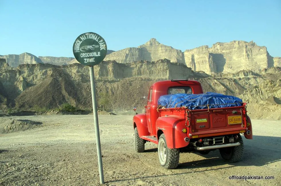 We have seen a lot of cocodiles in the Hingol River