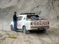 Vigo stuck in the dry sand