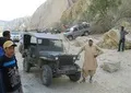 Wazir Ahmad with his old Jeep