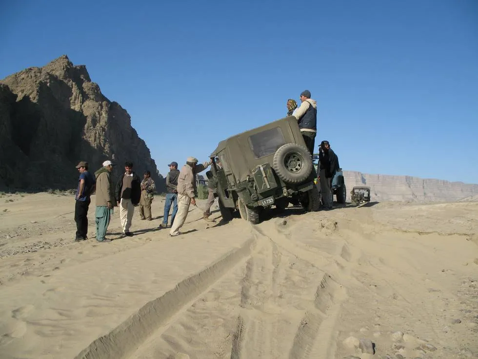 Soon as we head off-road