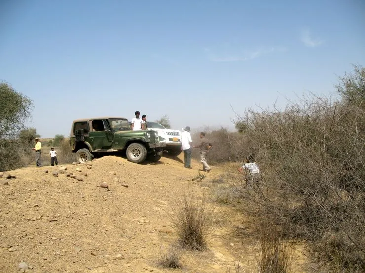 This was a very narrow ridge where quite a few vehicles got stuck in Sorh Valley