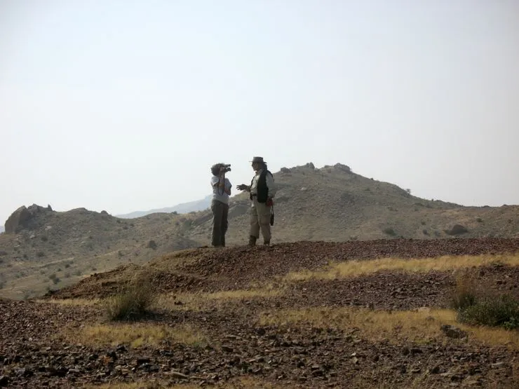 Doc Manoor giving an interview about how the trip has been so far