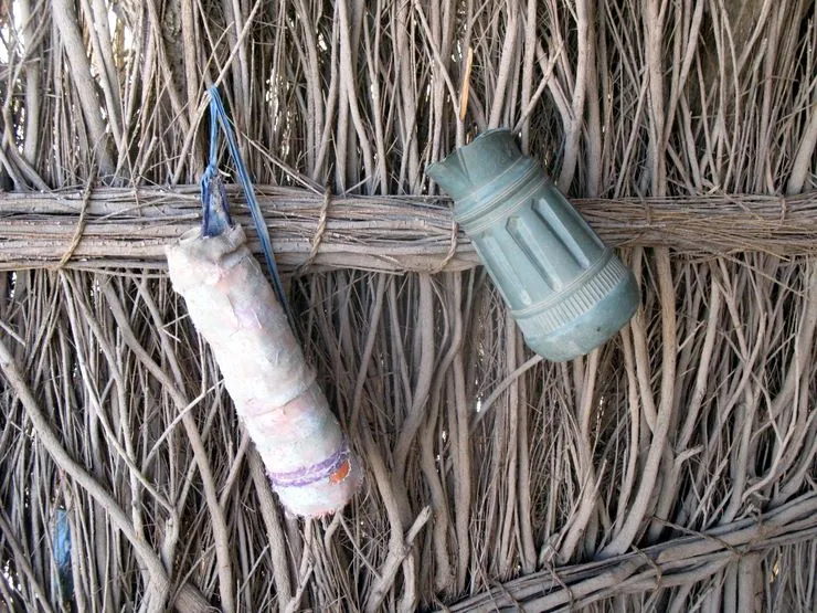 This is how the locals carry water in Sorh Valley