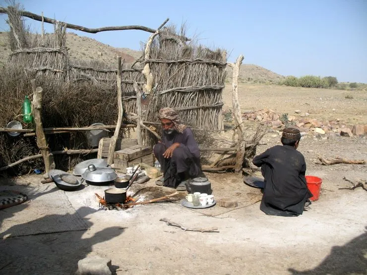 Tea being prepared for the Offroaders in Sorh Valley