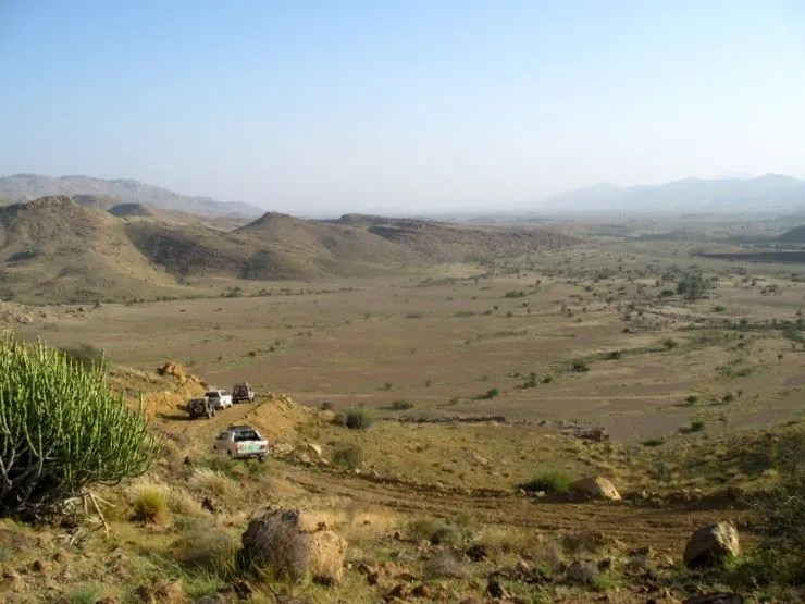 Day 2 - heading back to the campsite after a full day of offroading in Sorh Valley