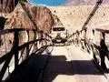 Salman's CJ-7 on a suspension bridge