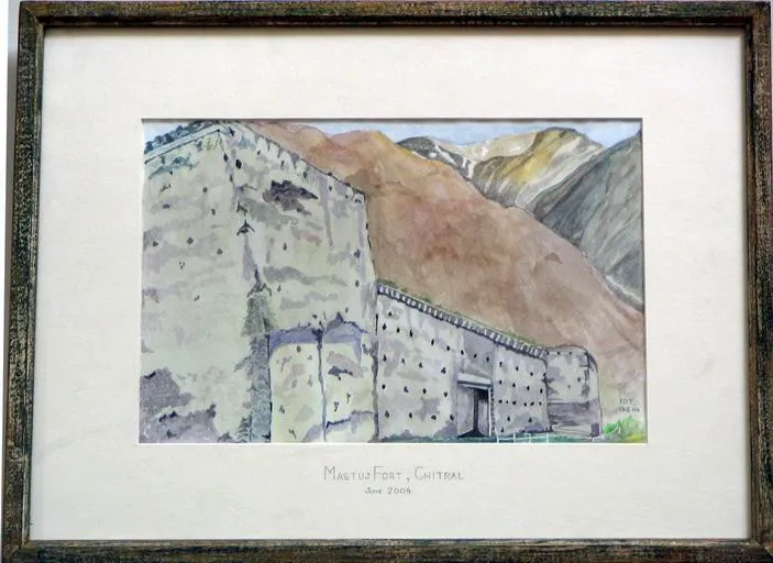 Mastuj Fort Painting