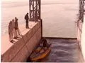 Boat lock at Kotri Barrage