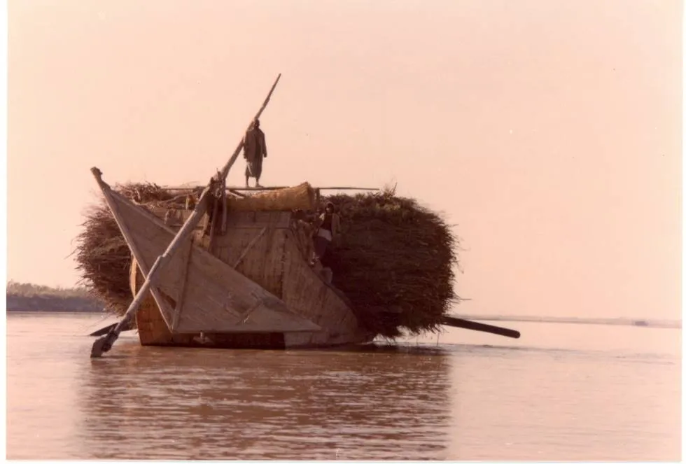 Traditional wooden boat