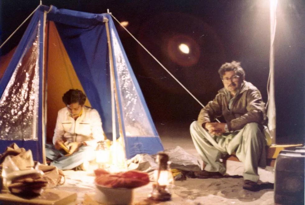 Camped near Attock bridge and fort