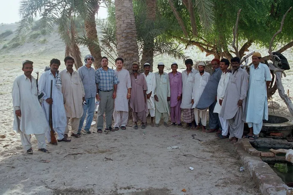 Group Photo at Well